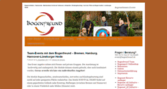 Desktop Screenshot of bogenfreund.de